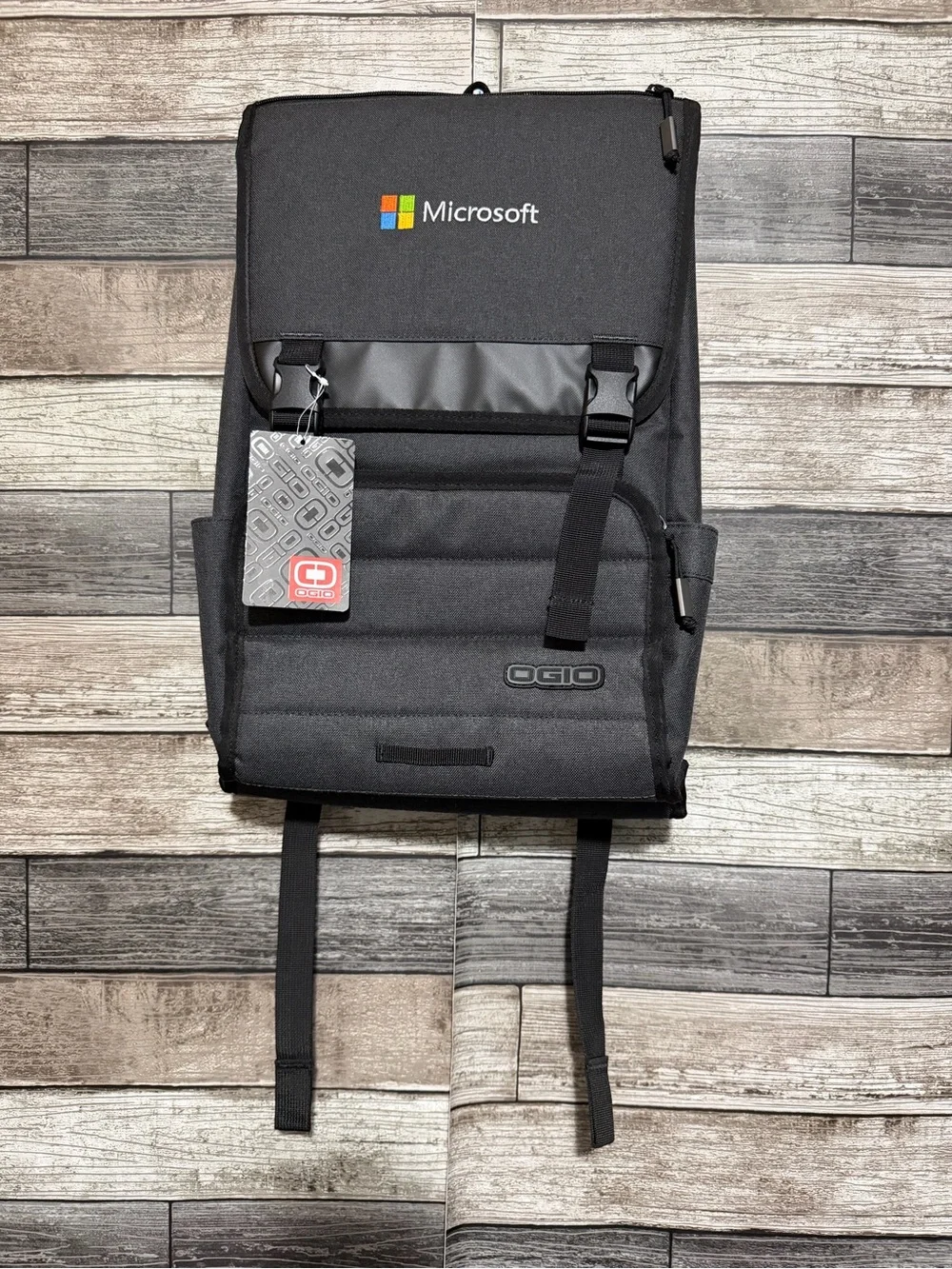 Ogio APEX Rucksack Slalom Microsoft Employee Dark Gray Black Laptop Backpack